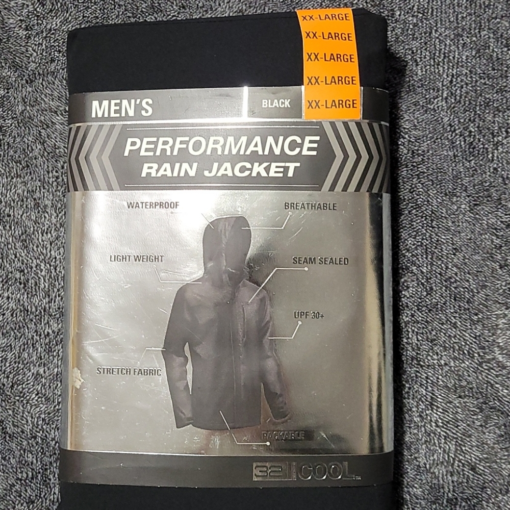 32 Degrees Performance rain jacket